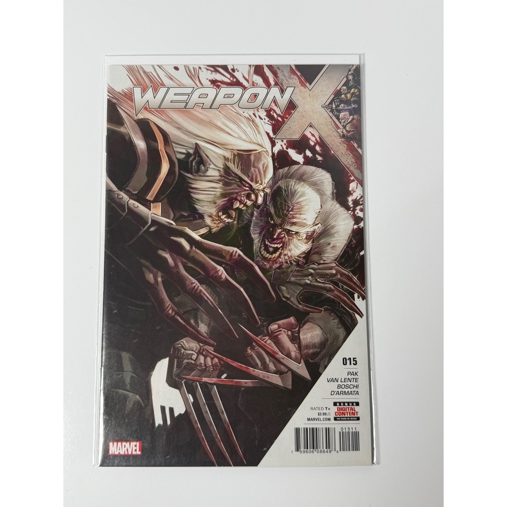 Marvel Weapon X‎ 15 Comic 2018 Old Man Logan vs Sabretooth